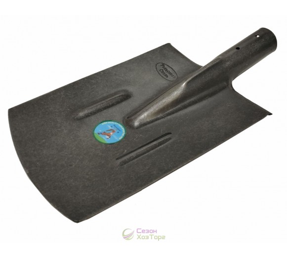 Лопата штыковая прямоугольная из рельсовой стали